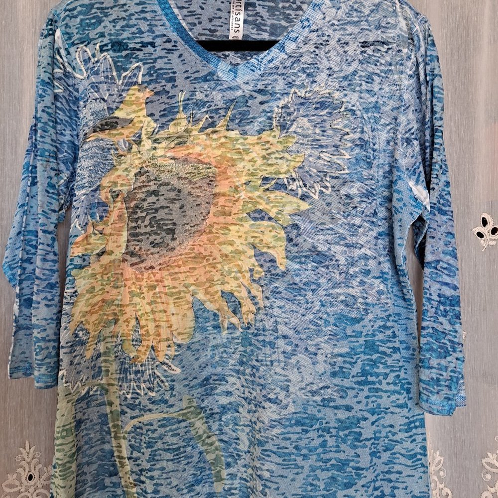 ARTISANS SUNFLOWER TUNIC